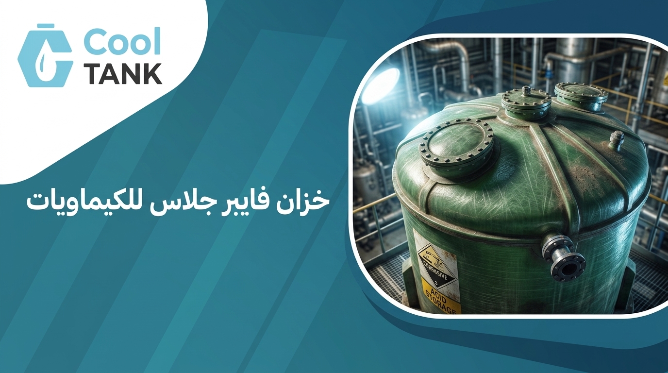 خزان فايبر جلاس للكيماويات
