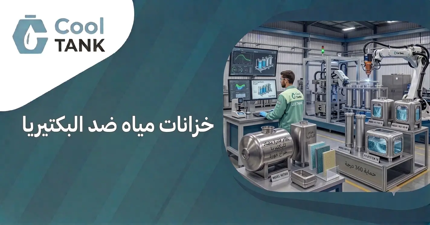 خزانات مياه ضد البكتيريا